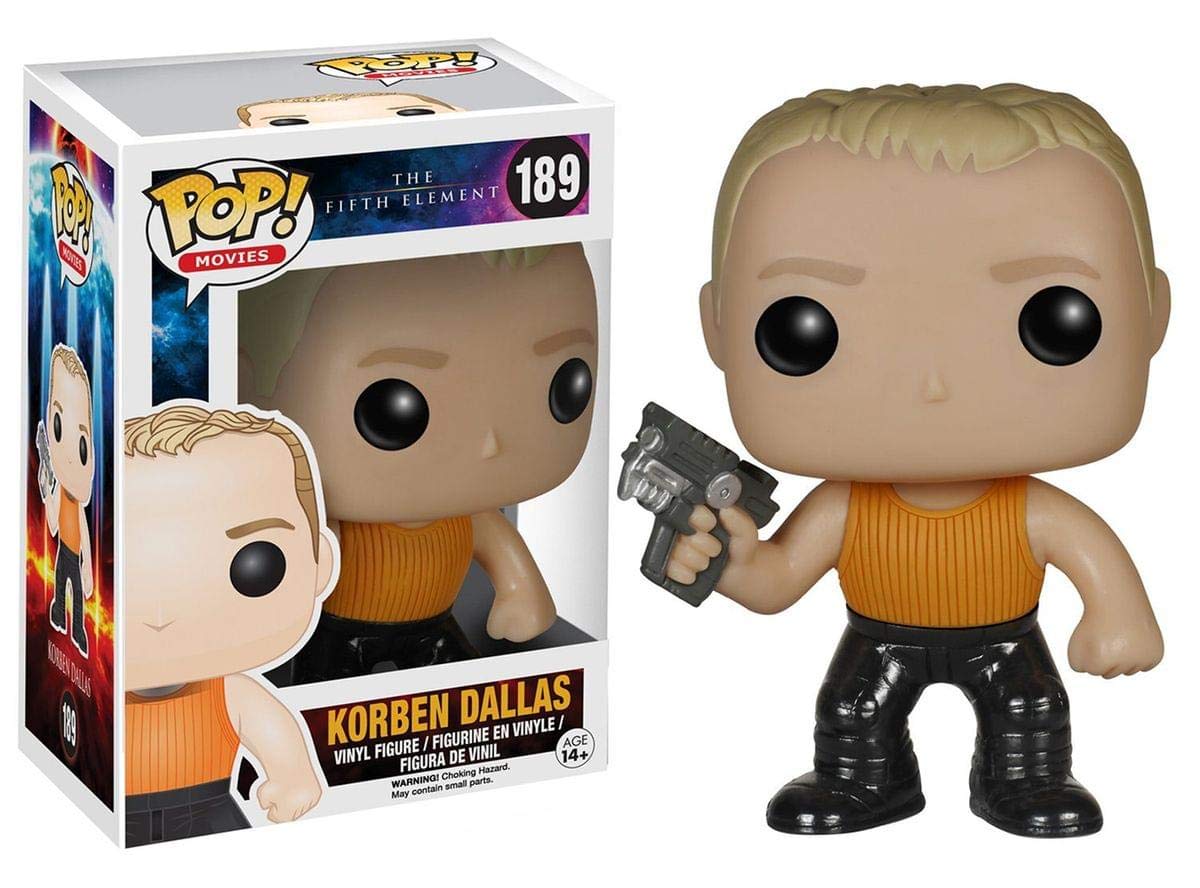 FunKo POP Movies: The Fifth Element - Korben Dallas Toy Figure