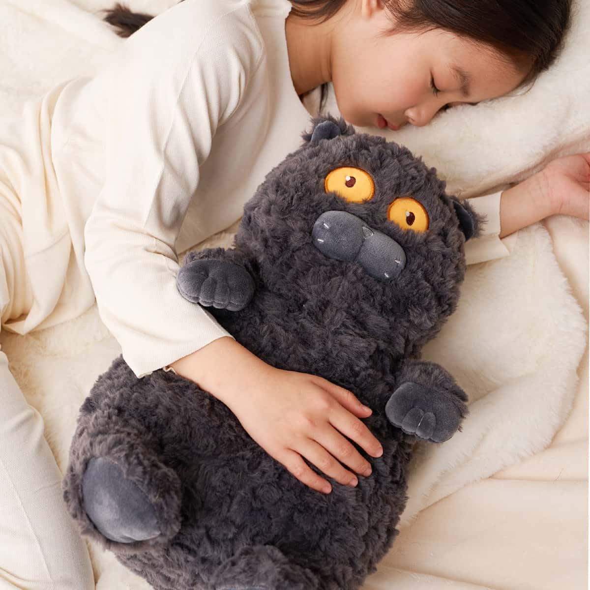 HWHXCZYH Soft Animals Doll Toy Pillow,Cute Snack Pillow,Removable Fluffy Animal Dolls, Gifts Plush Cotton Stuffed Animals Pillow for Girls Kids, Sofa