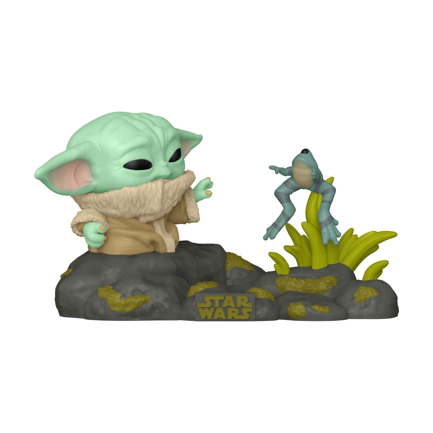 Funko POP! Deluxe: Star Wars: The Mandalorian - Din Grogu with Frog