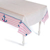 Fun Express Nautical Girl Tablecover - Birthday Party Supplies
