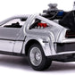 Jada Toys Back to The Future Part II 1:32 Time Machine Die-cast Car, Toys for Kids and Adults