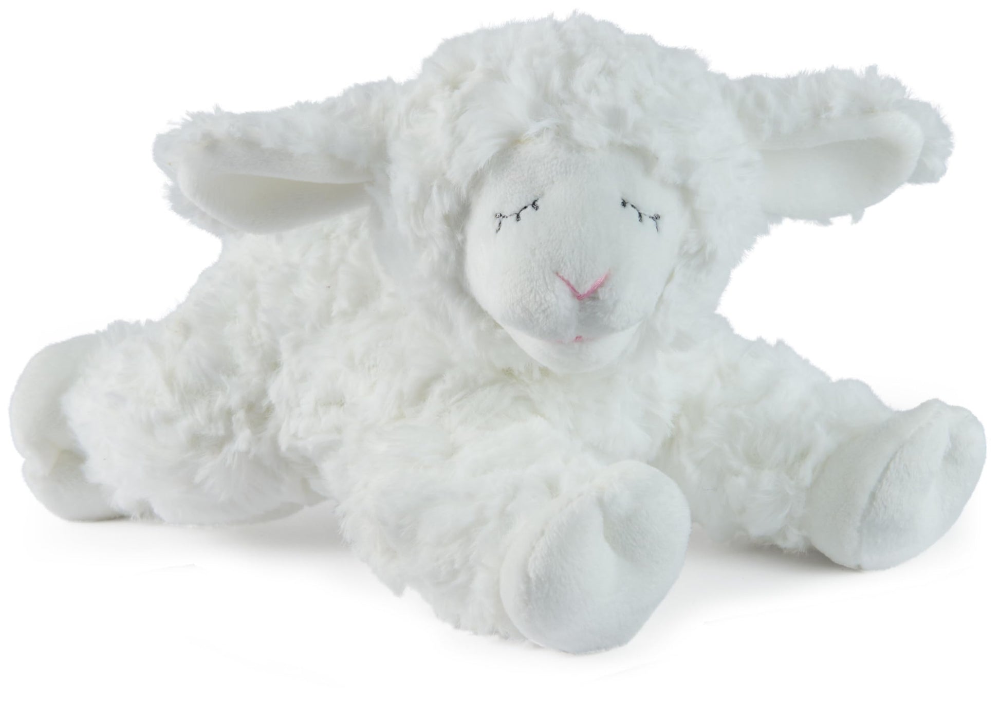 GUND Baby Sustainably Crafted Lamb Rattle 7-Inch Sensory Toy for Ages 0+