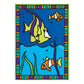 Royal Brush My First Paint By Number Kit 8.75 by 11.375-Inch-Sea Turtle and Fish, 2/projects(422094)