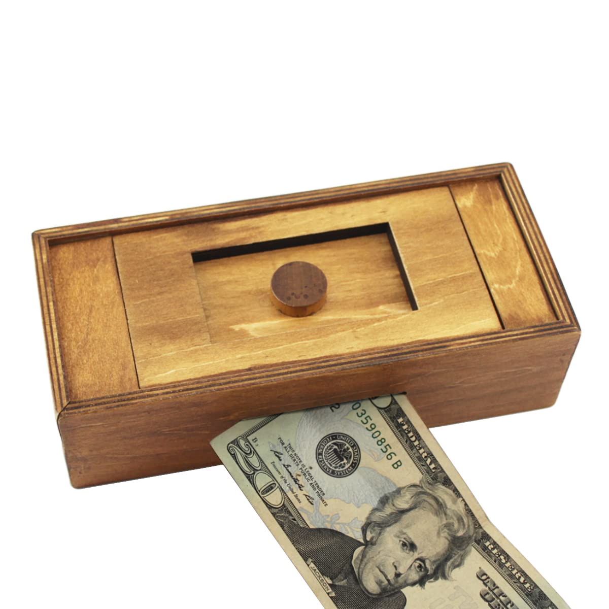 Wooden Puzzle Boxes with Hidden Compartments Intelligent Brain Teasers for Teens Adults Money Cards Gifts Difficult Game Medifier Wood Puzzuling Case
