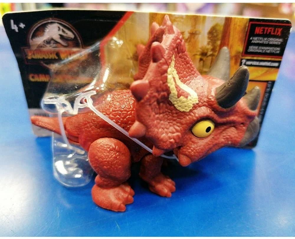 Jurassic World Camp Cretaceous Snap Squad Triceratops