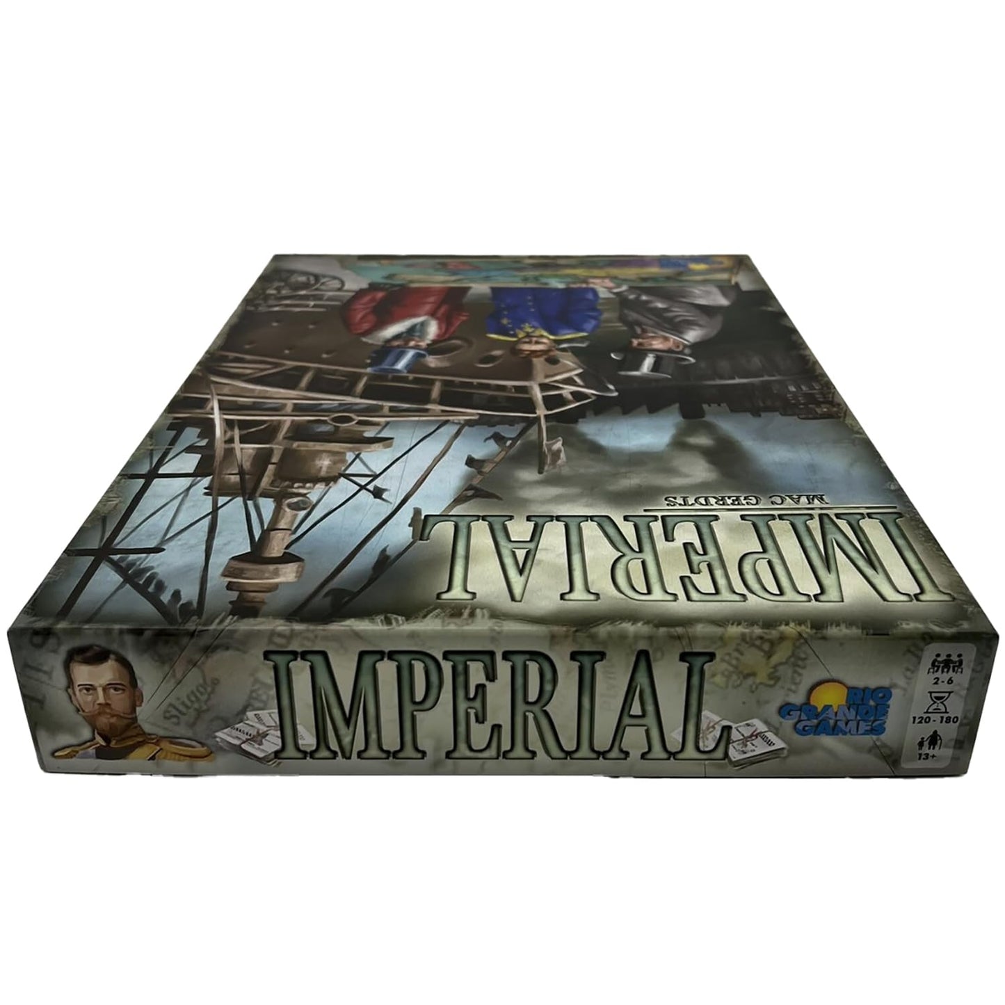 Rio Grande Games Imperial: Strategy Board Game, Economic Investing, 2-6 Players, Ages 12+, 3-4 Hours