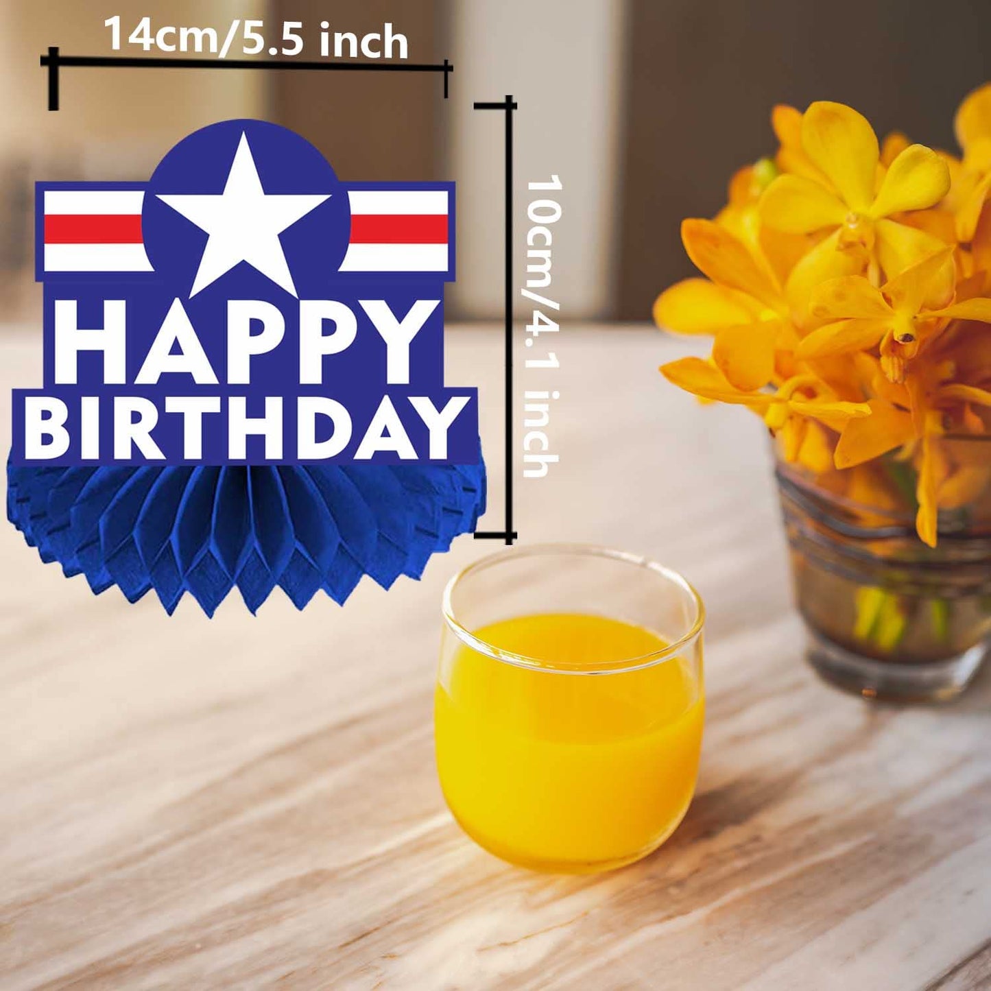 Aircraft Happy Birthday Honeycomb Centerpieces Airplane Aviation Fighter Theme Decor for Boys Men 1st Birthday Party Baby Shower Fighter Jet Party