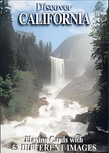 Discover Series Fun Playing Cards - Informational & Educational (California)