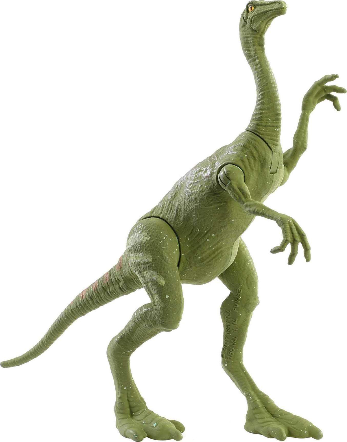 Mattel Jurassic World Camp Cretaceous Fierce Force Dinosaur Action Figure, Gallimimus Dino Toy with Movable Joints, Realistic Sculpting &