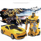 Surpass Remote Controlled Transformation Robot Shape-shift Action Figure, Remote Control Action Figure Model Car Toy for Kids, 1:14 Proportion