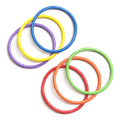 Banzai Spring & Summer Toys Pool Time Dive Rings 6-Pack