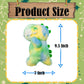 NILISWIEST Cute Animal Plush Pillow, Cuddly Stuffed Pillow for Play and Hug, Perfect Soft and Huggable Pillow Gift for Your Family(Colorful Dinosaurs)