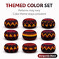 Funny Guy Mugs Footbag Balls 3 Pack Handmade Crocheted Kick Toss Balls from Guatemala Assorted Patterns Burgundy Black