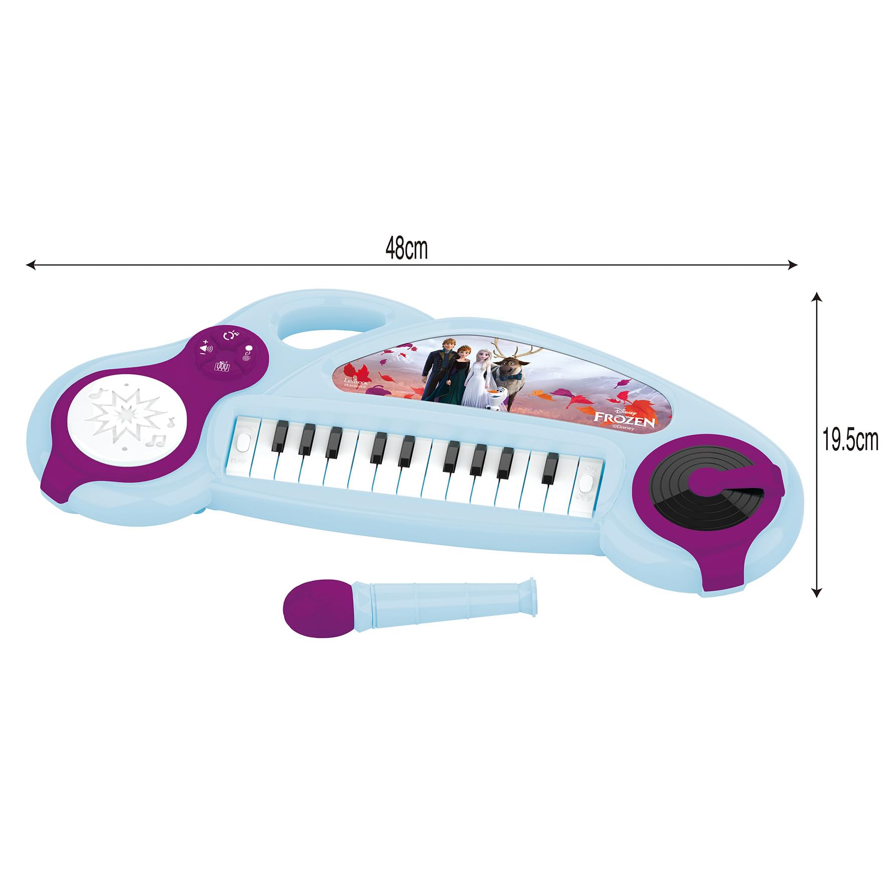 Lexibook, Frozen Electronic Piano, K704FZ