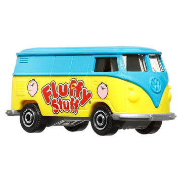 Matchbox Volkswagen Delivery Van, Blue, 1:64 Scale, Fluffy Stuff Series