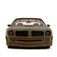 Jada Bigtime Muscle 1:24 1972 Pontiac Firebird Die-Cast Car, Toys for Kids and Adults(Primer Green)