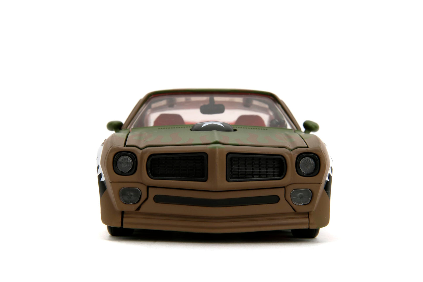 Jada Bigtime Muscle 1:24 1972 Pontiac Firebird Die-Cast Car, Toys for Kids and Adults(Primer Green)
