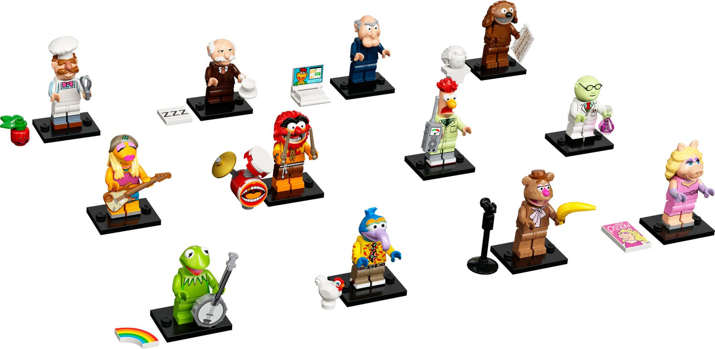 LEGO Minifigures The Muppets Limited Edition Collectible 71033 Toys for Role-Playing or a Figurine Collection; A Creative Addition to Any Set for Kids