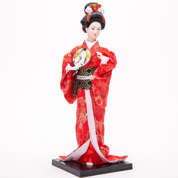 THY COLLECTIBLES 9" Japanese Geisha Oriental Doll DOL9002-9