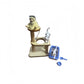 1/12 Scale Dollhouse Decoration Cat Litter Box Kit, Wood Mini Climbing Tree
