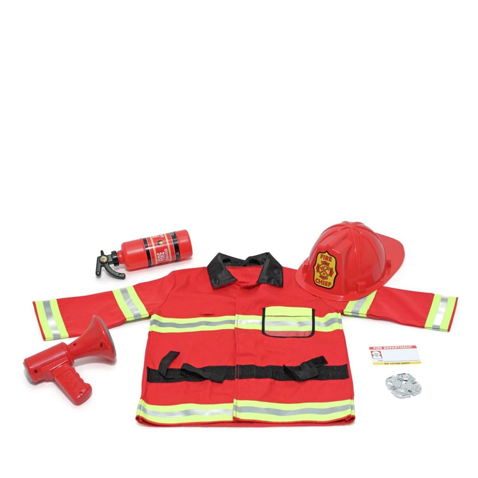 Melissa & Doug Fire Chief Role Play Costume Set