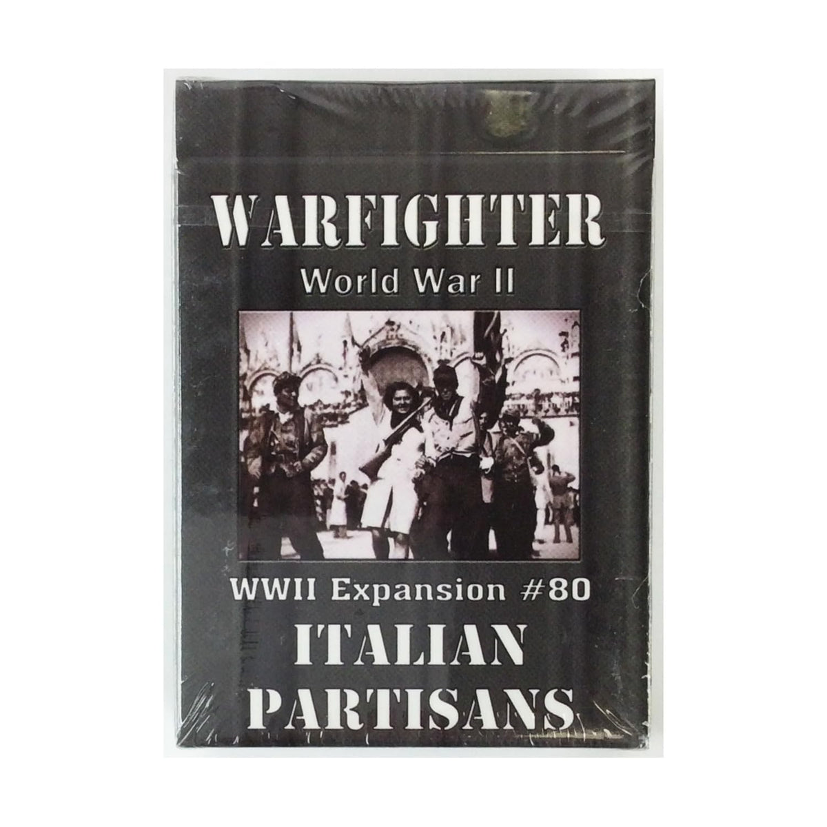 Dan Verssen Games Warfighter WWII Expansion #80 Italian Partisans Card Deck