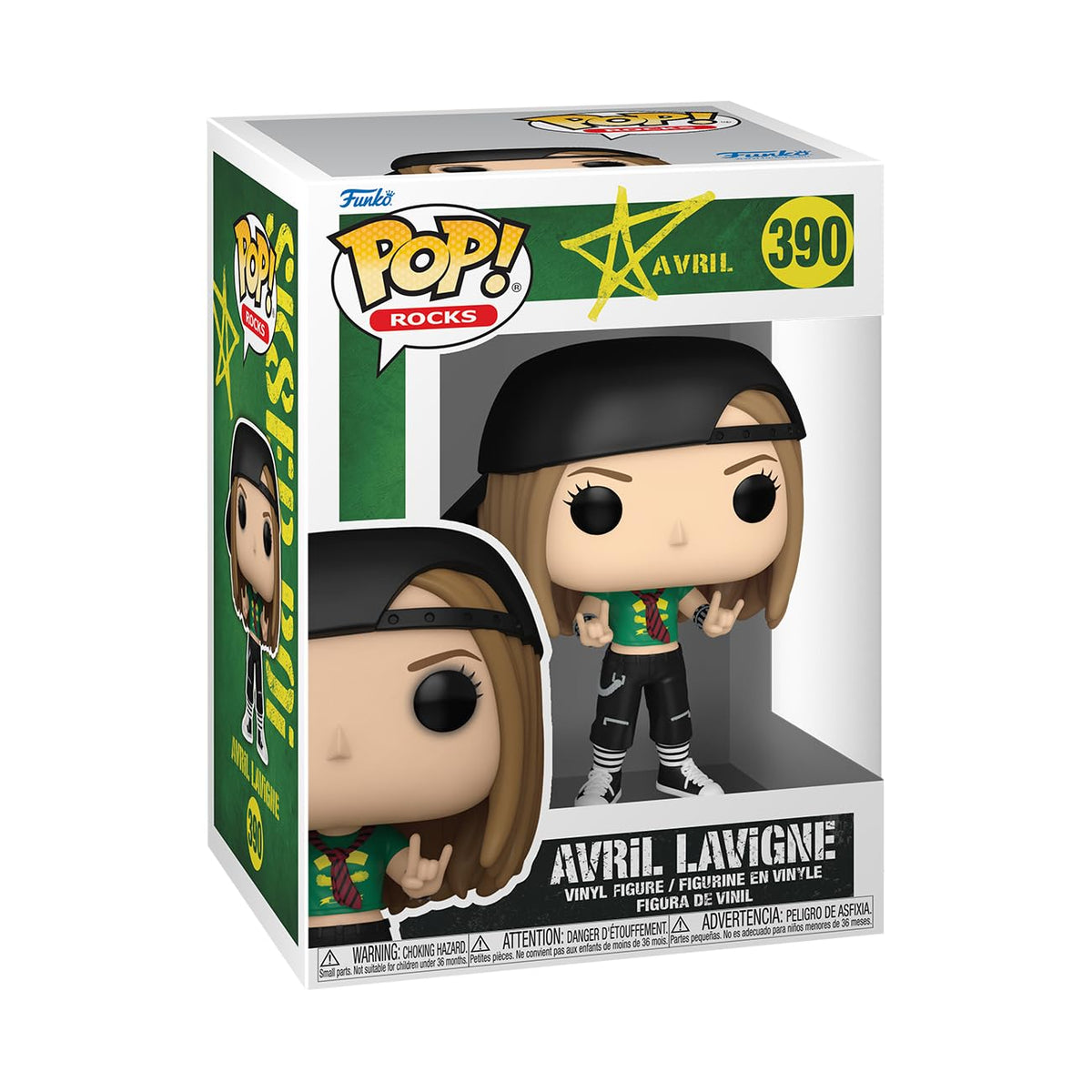 Funko POP! Rocks: Avril Lavigne - Sk8ter Boi - Collectable Vinyl Figure - Gift Idea - Official Merchandise - for Kids & Adults - Music Fans - Model