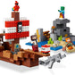 LEGO Minecraft The Pirate Ship Adventure 21152 Building Kit (386 Pieces)