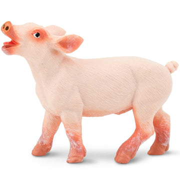 Safari Ltd. Playful Piglet Figurine - Lifelike 2" Model Figure - Educational Toy for Boys, Girls, and Kids Ages 3+