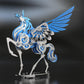 StrucToys Mechanical Flyhorse Model, 3D Metal Puzzle for Adult, 121+pcs Assemble Model Kit, Desk Bookshelf Decoration for Puzzle Handicraft