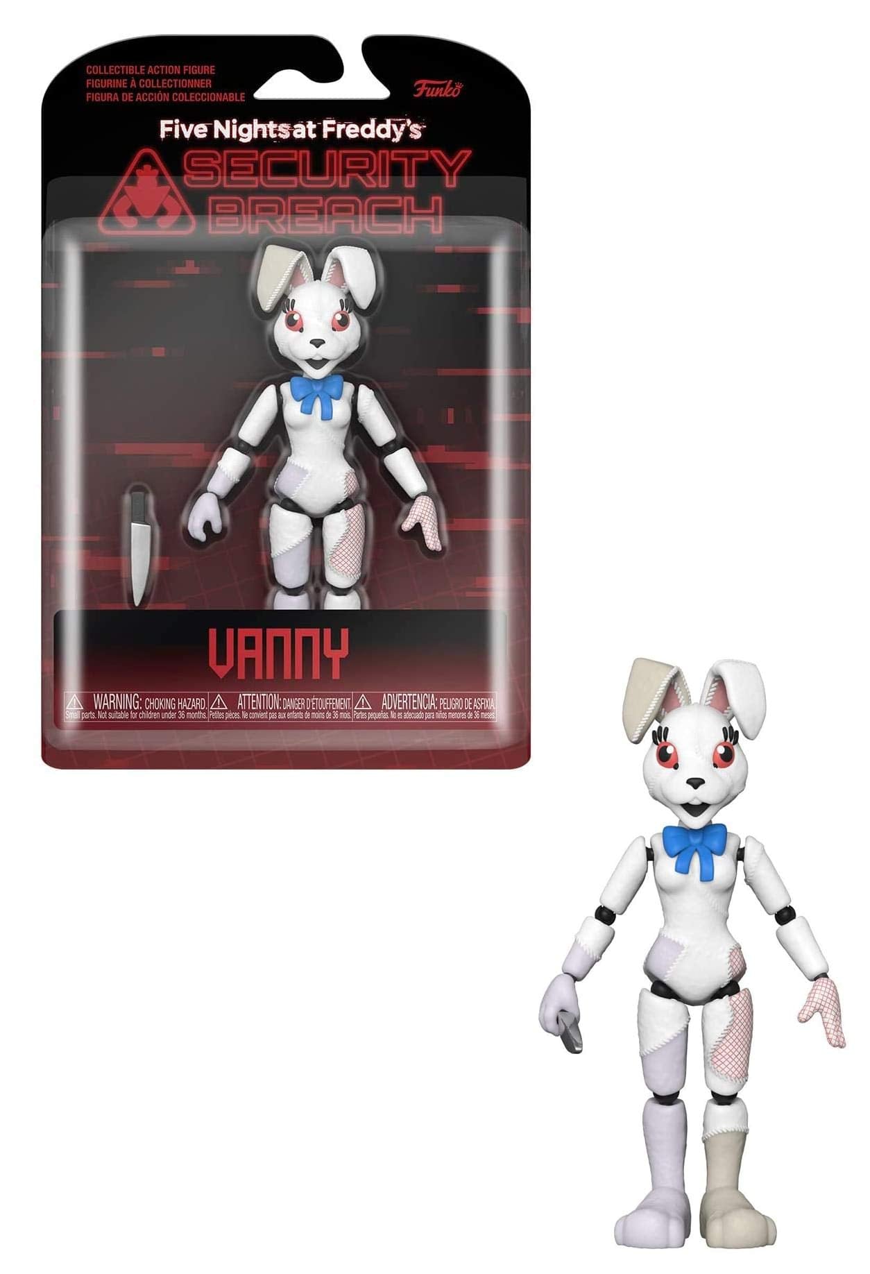 Funko Action Figure: Five Nights at Freddy's (FNAF) - PizzaPlex - Vannie - FNAF Pizza Simulator - Collectible - Gift Idea - Official Merchandise -