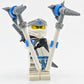 LEGO Ninjago Secrets of The Forbidden Spinjitzu: Zane Minifig with Weapons