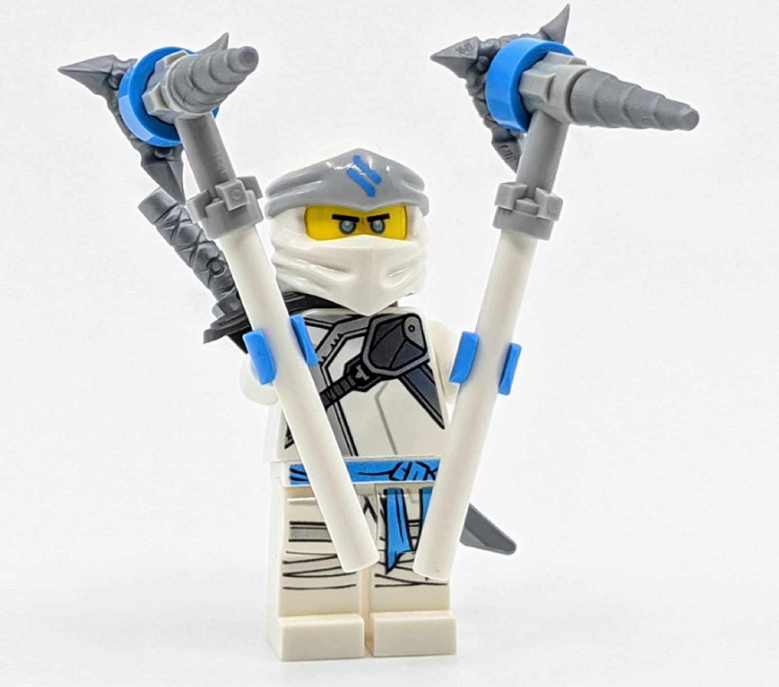 LEGO Ninjago Secrets of The Forbidden Spinjitzu: Zane Minifig with Weapons