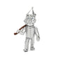Jada The Wizard of Oz 2.5" MetalFigs Die-Cast Figure Set - Dorothy, Scarecrow, Tin Man & Cowardly Lion Collectible Nano Metal Figures 4-Pack Toys