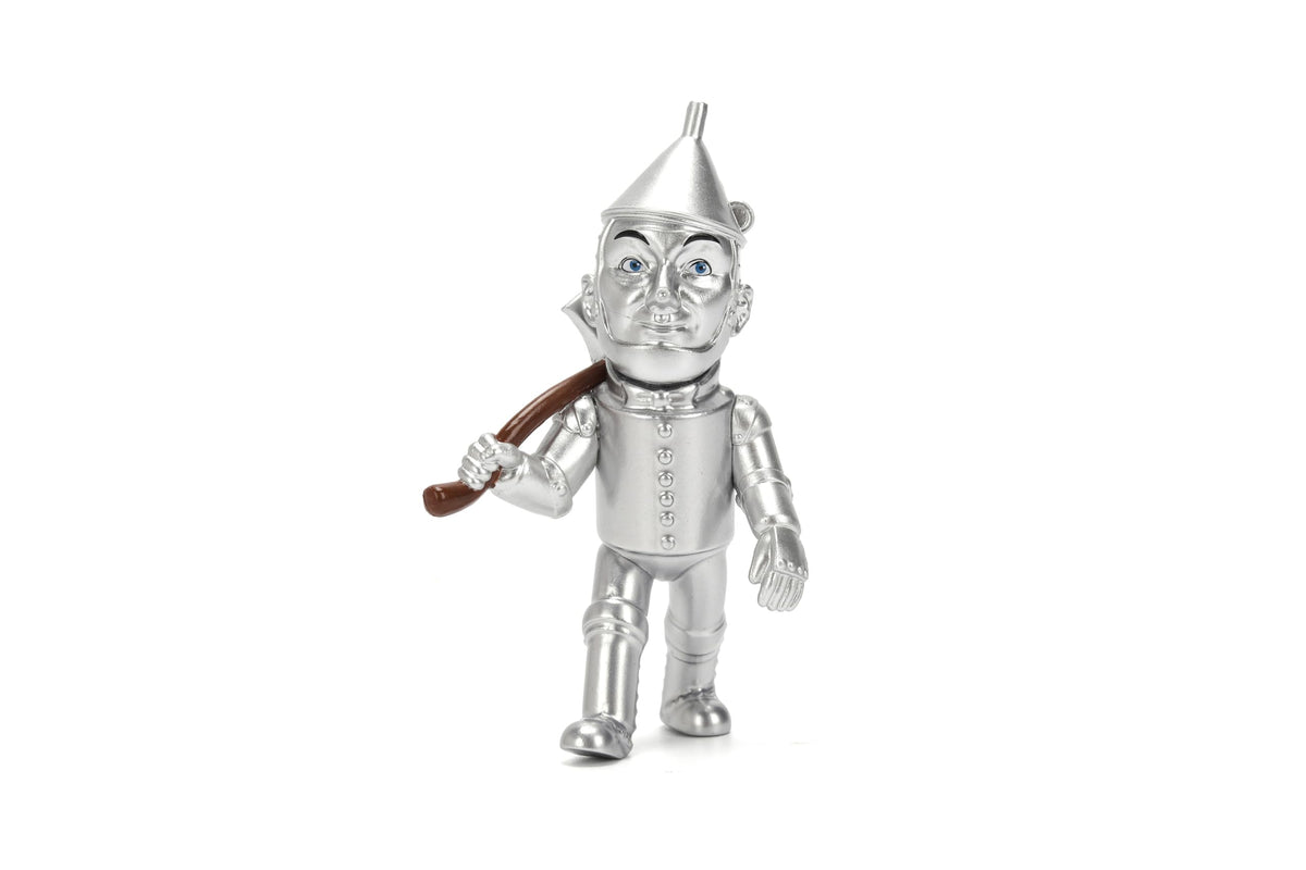Jada The Wizard of Oz 2.5" MetalFigs Die-Cast Figure Set - Dorothy, Scarecrow, Tin Man & Cowardly Lion Collectible Nano Metal Figures 4-Pack Toys