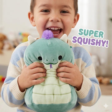 Squishmallows 10" Magtus The Dragon - Official Jazwares Plush - Game of Thrones, House of the Dragon, Iron Flame - Soft, Collectible Stuffed Animal