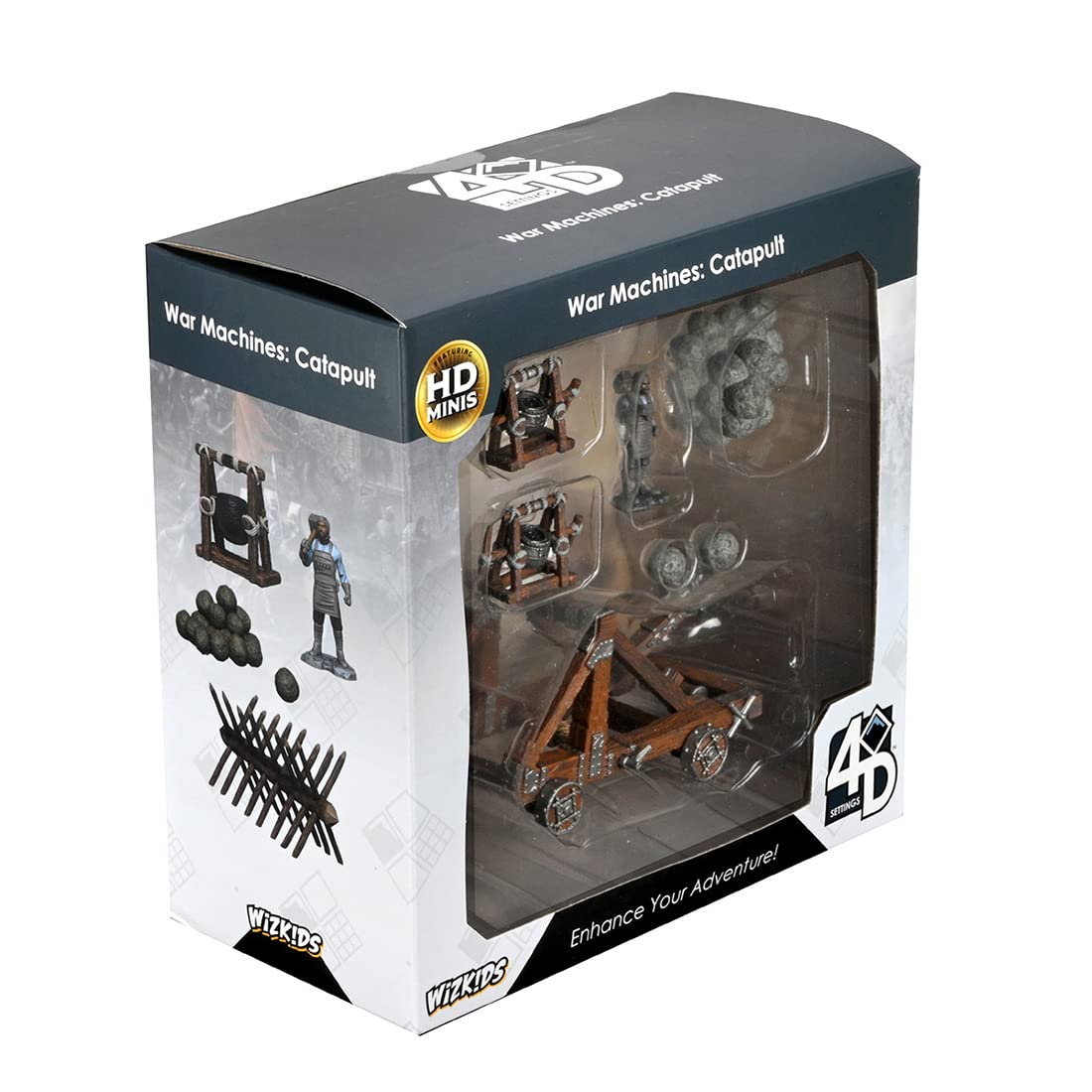 WarLock Tiles: Accessory - 4D Settings War Machines Catapult