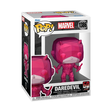 Funko Pop Marvel: Daredevil 60th Anniversary - Daredevil - (Facet) - Marvel Comics - Collectable Vinyl Figure - Gift Idea - Official Merchandise