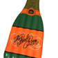 Giant Inflatable Champagne Bottle Pool Float, Water Fun Large Outdoor Swimming Pool Inflatable Float Toy