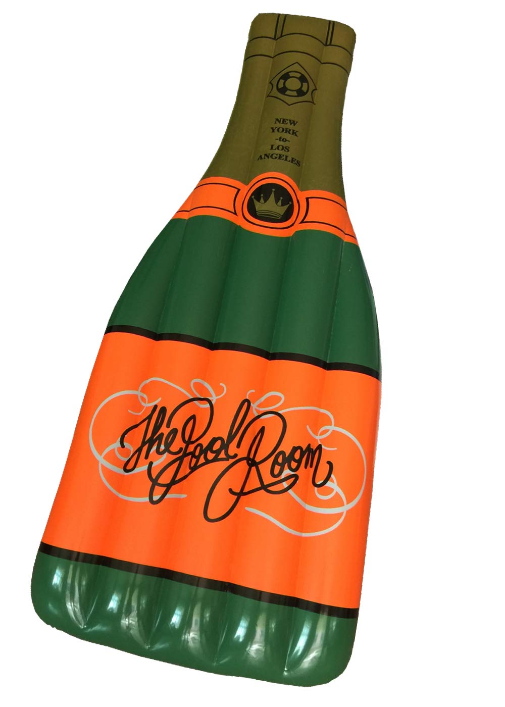 Giant Inflatable Champagne Bottle Pool Float, Water Fun Large Outdoor Swimming Pool Inflatable Float Toy