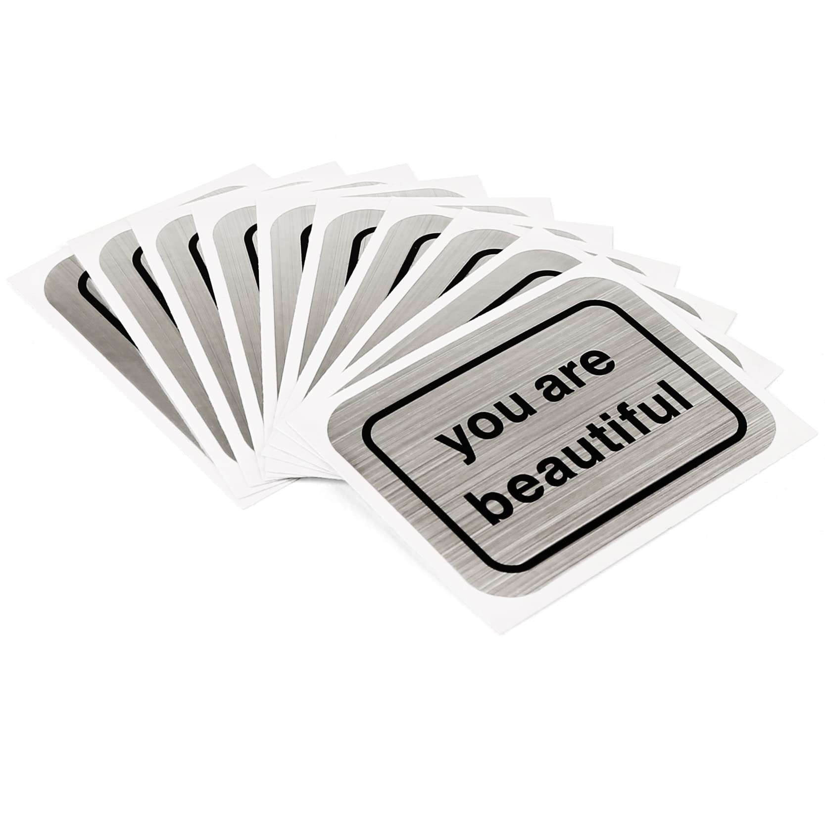 You Are Beautiful Stickers - Inspirational Sticker Pack