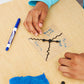 EAI Education Transparent Blank Spinners - Set of 5