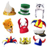 TD.IVES 6 Pack Funny Adult Novelty Party Hats - Assorted Costume Hats, Photo Booth Props Hats for Dress Up Parties, Halloween, Birthdays