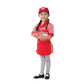 Melissa & Doug Server Costume, Pretend Play Dress Up Set (9-Pc) Shirt, Apron, Menu & Accessories, Role Play Toys for Kids 3+