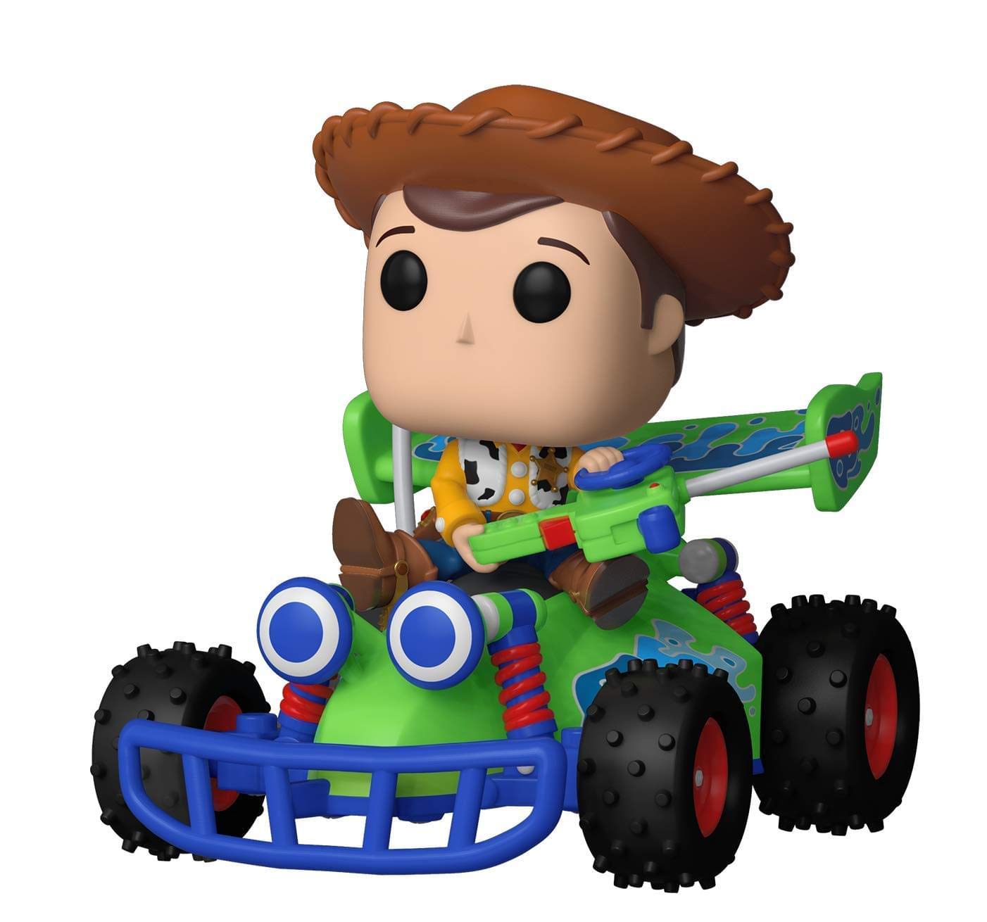 Funko 37016 Pop! Rides Disney: Toy Story - Woody with RC, Multicolor