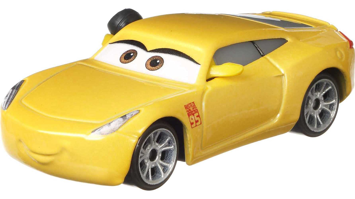 Disney Cars Toys and Pixar Cars Trainer Cruz Ramirez, Miniature, Collectible Racecar Automobile Toys Based on Cars Movies, for Kids Age 3 and Older
