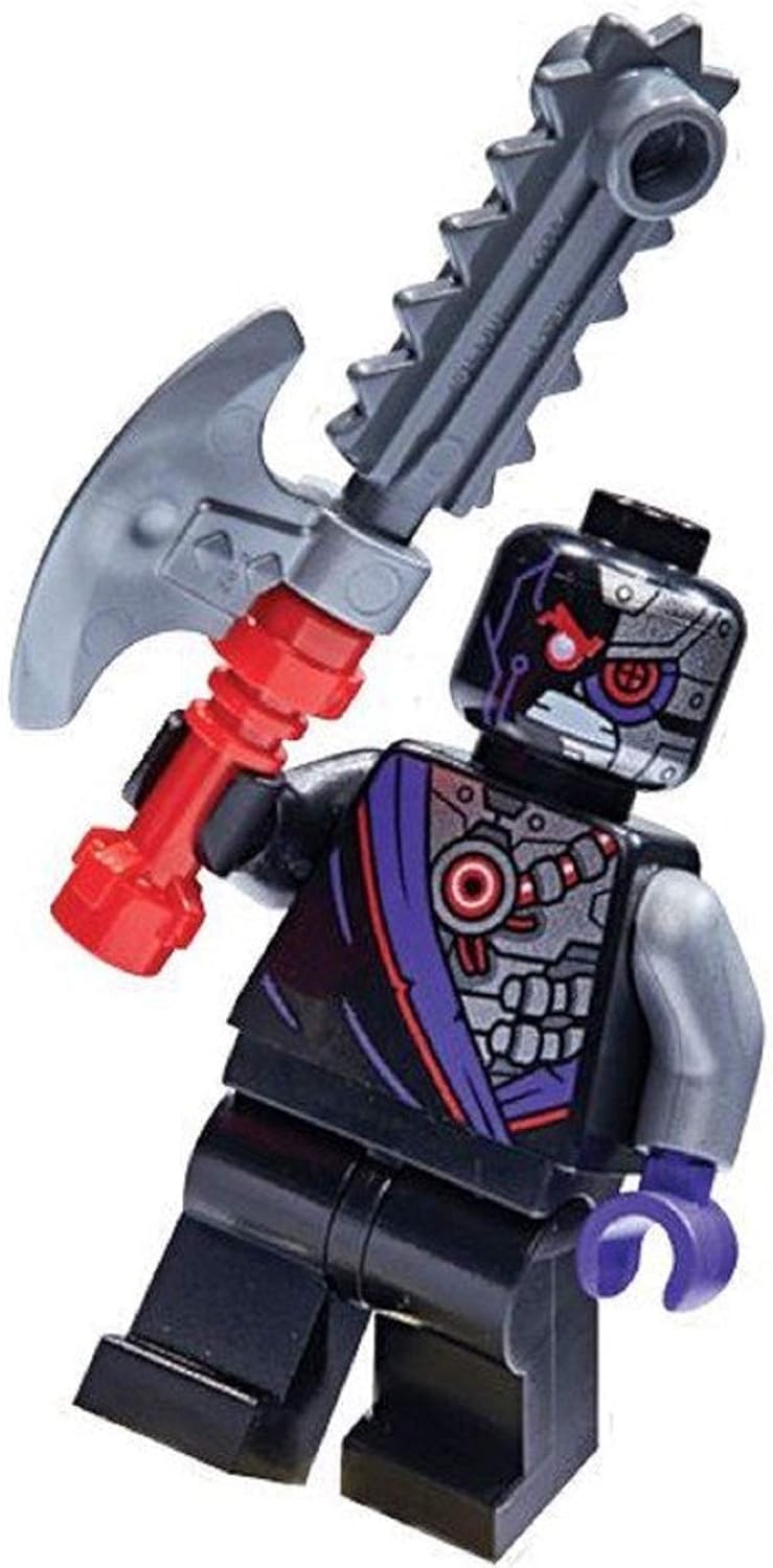 LEGO Ninjago: Nindroid Legacy Minifigure with Weapon