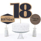 Big Dot of Happiness 18th Milestone Birthday - Birthday Party Centerpiece Sticks - Table Toppers - Set of 15