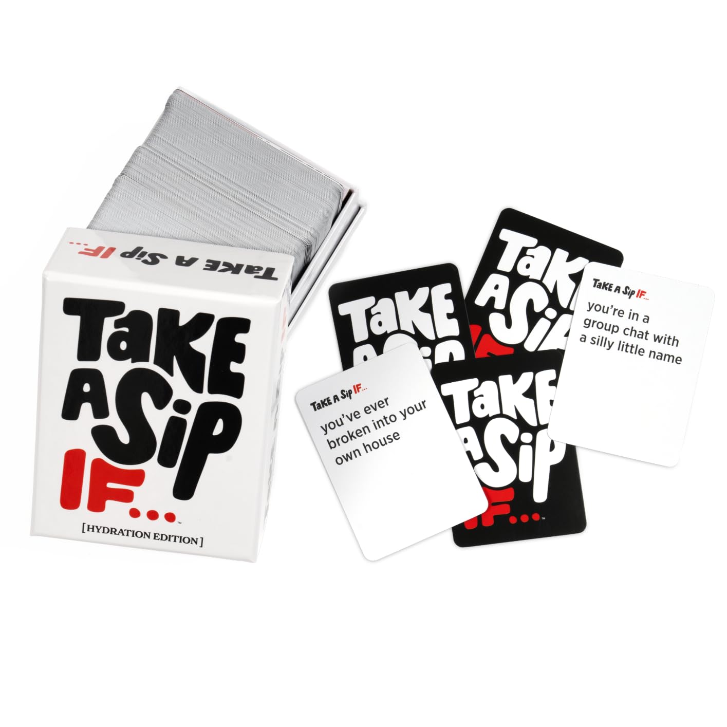 DSS Games Take A Sip If… [Hilarious Party Game for Adults, Game Night, Ice Breakers, Conversation Starter, Great for Chill Nights or Big Groups, Fun
