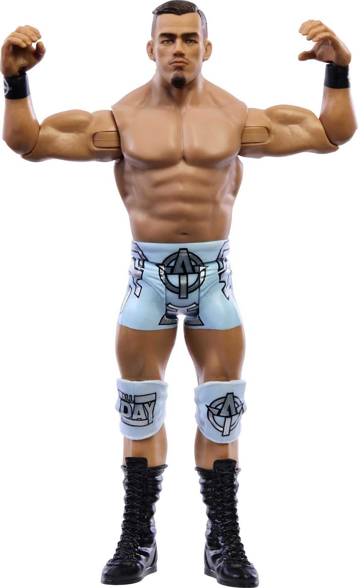 Mattel WWE Theory Basic Action Figure, 10 Points of Articulation & Life-like Detail, 6-inch Collectible